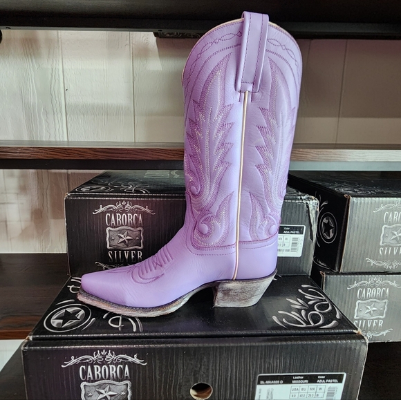 LIBERTY BLACK Violeta Cowboy Boots Missouri Style Size 9 New In Box - Picture 6 of 8